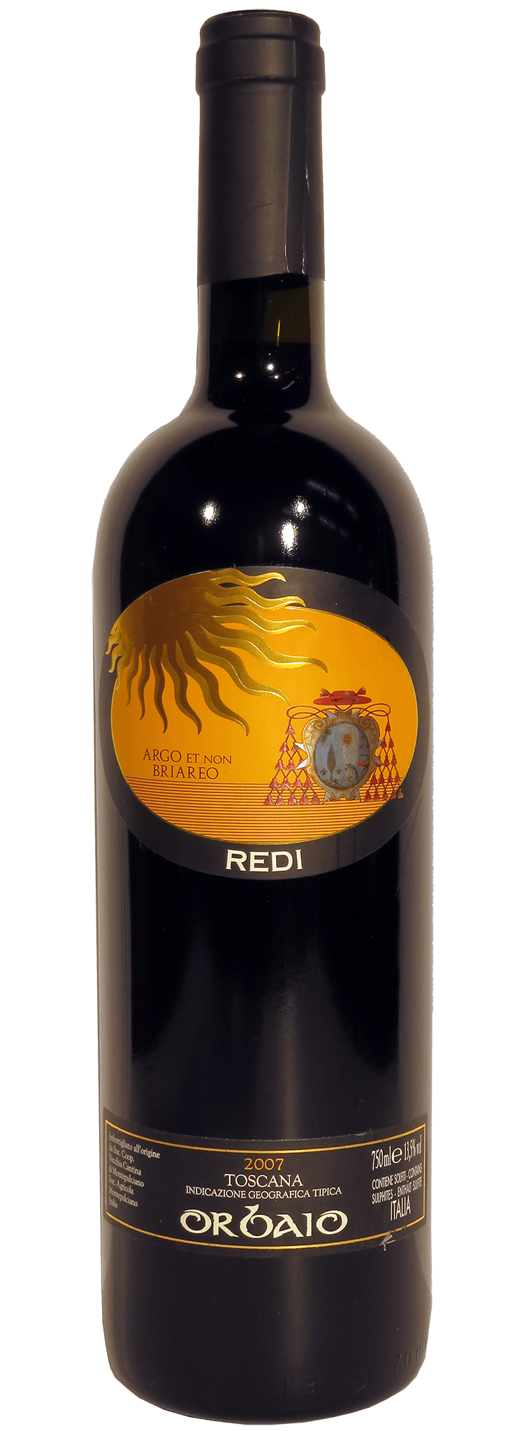Cantina del Redi Toscana Orbaio IGT Super Tuscan 2018 – Grand Vin